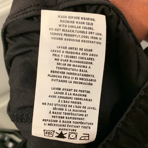 Cherokee Black Scrub Pants - Size Small - Picture 8 of 8